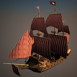galleon 3d 3ds