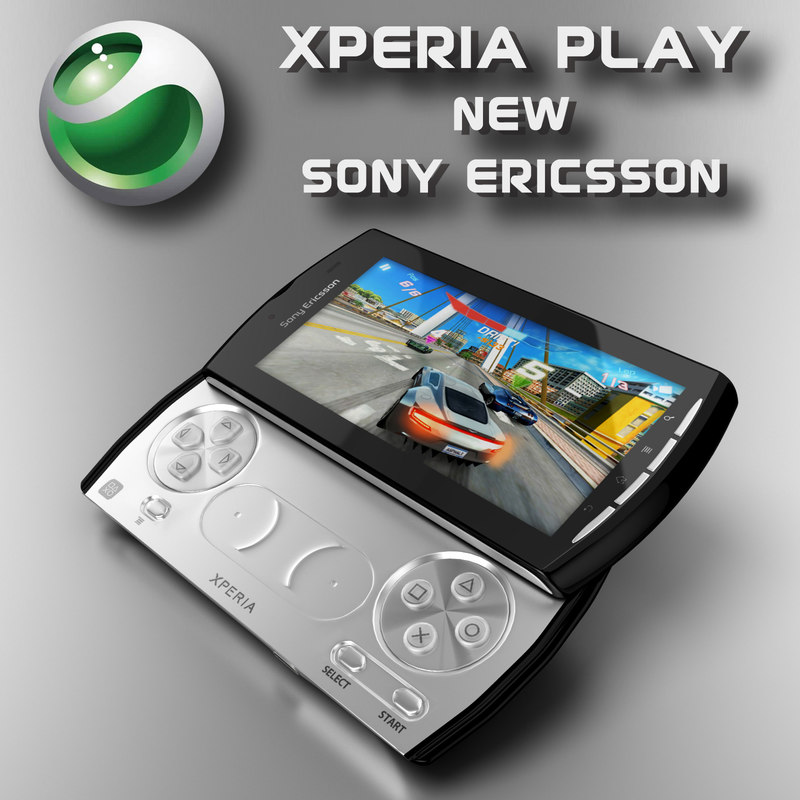 3d model sony ericsson xperia play