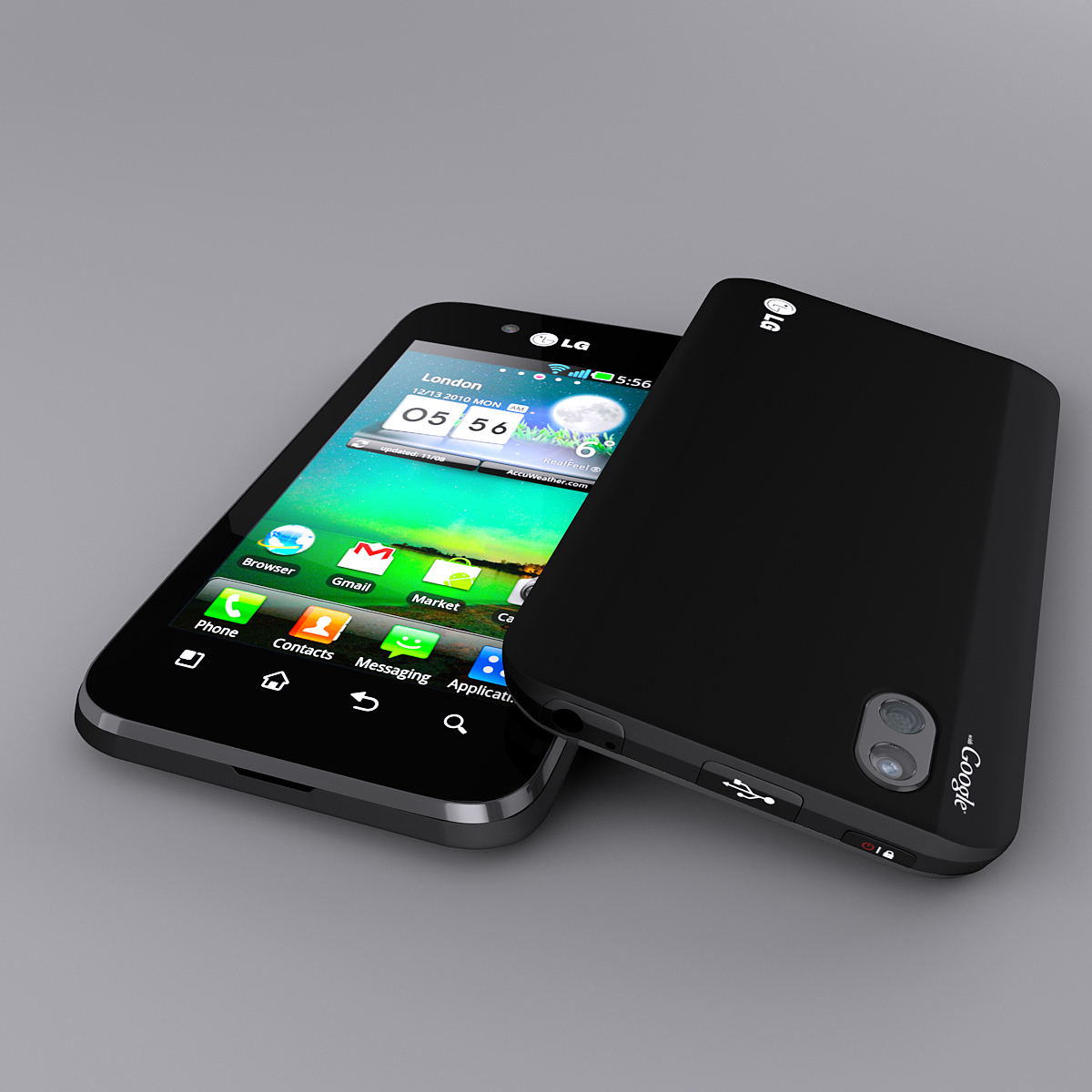 new android cell phone 3d max