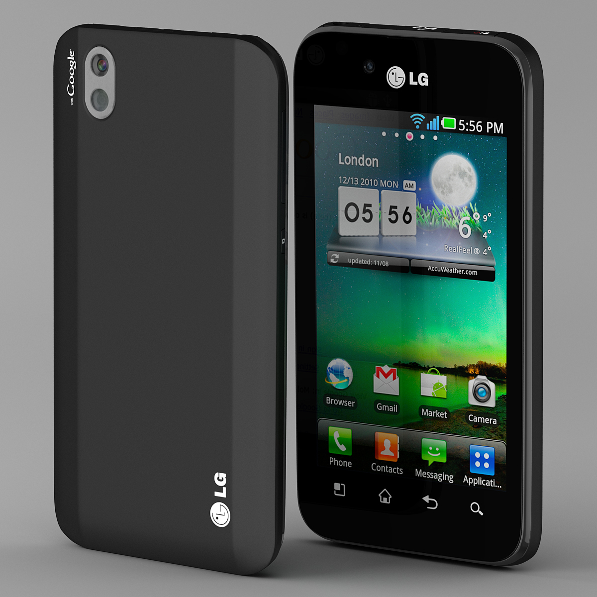 new android cell phone 3d max