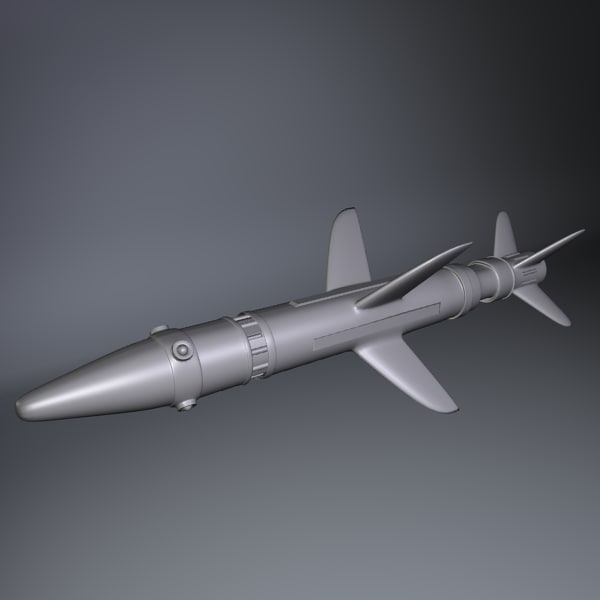 free missile 3d model