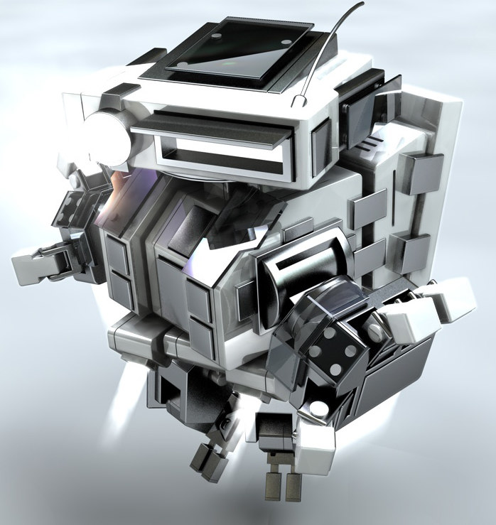 打印机器人3d模型