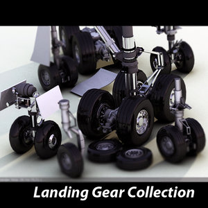 3d model landing gears