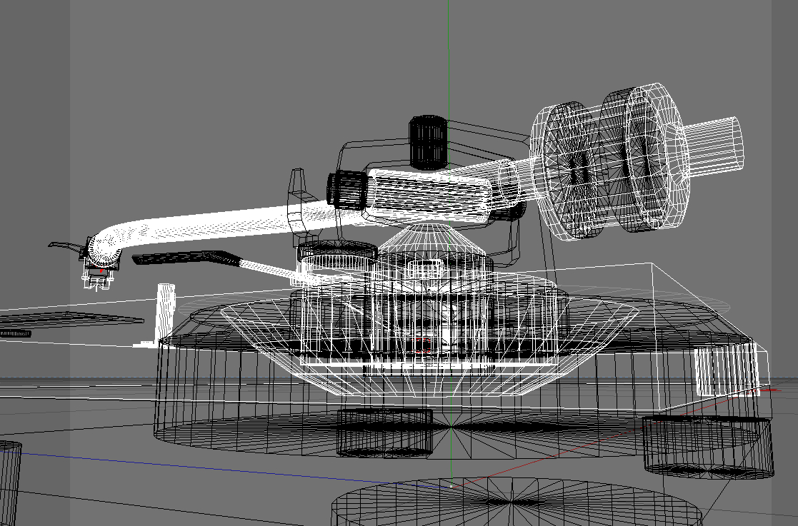 Dj Deck 3d Model