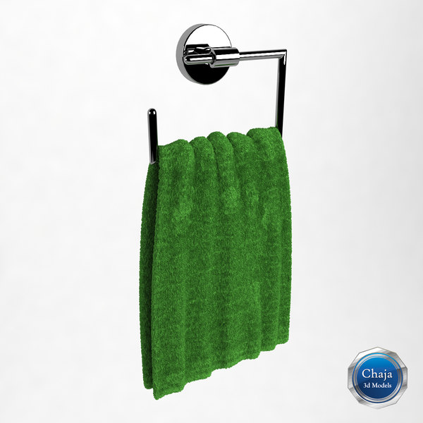 3d towel hanger model