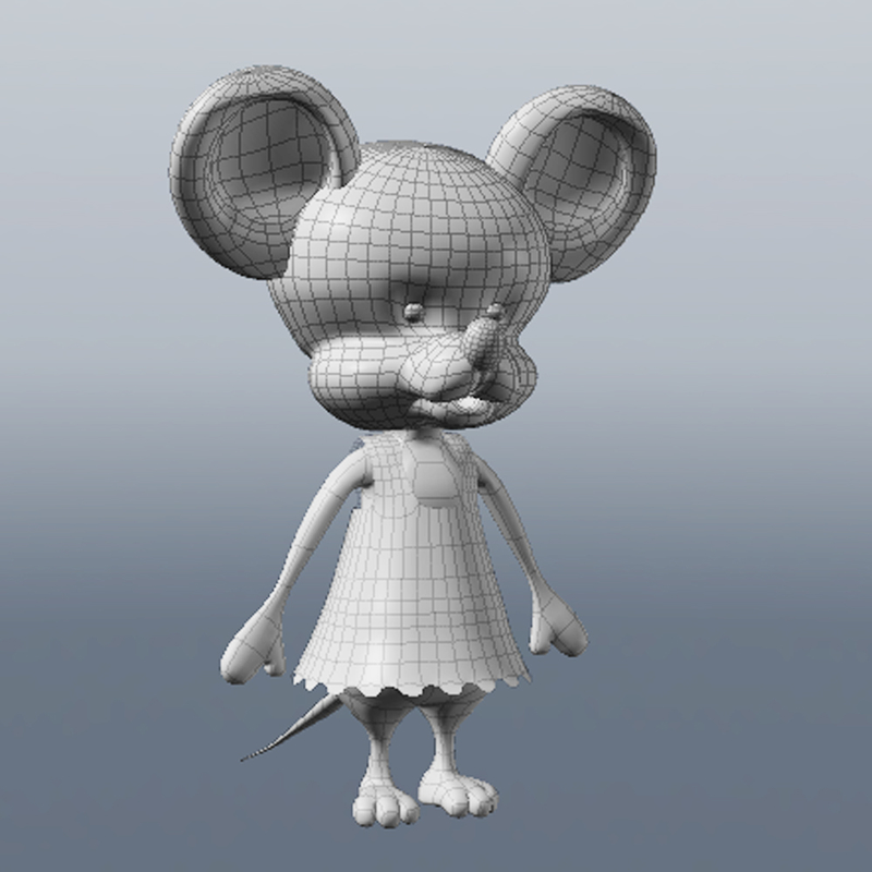 small mouse figure