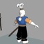 free 3ds mode samurai rabbit
