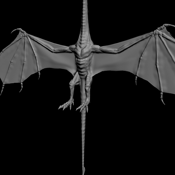 black dragon 3d max