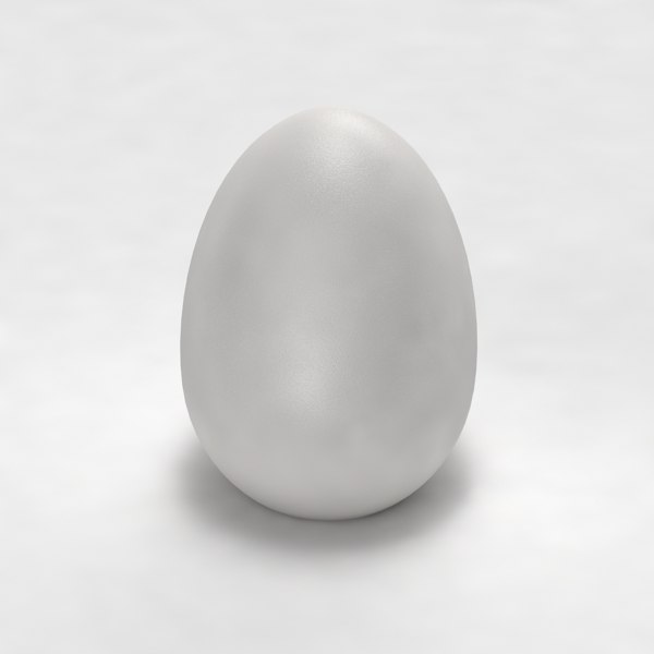 3d egg model