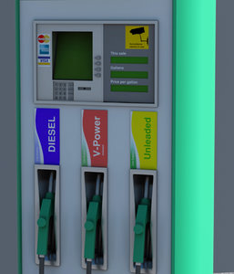3d fuel dispenser