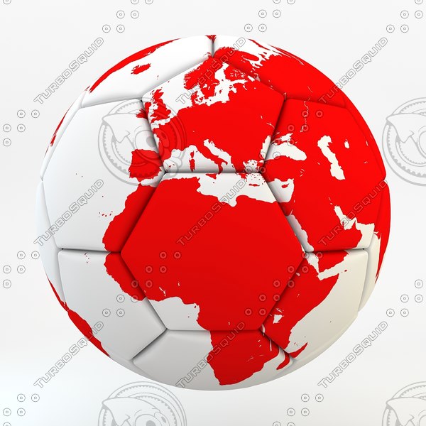 soccer ball earth realistic 3d max
