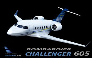 challenger 605 3d dxf