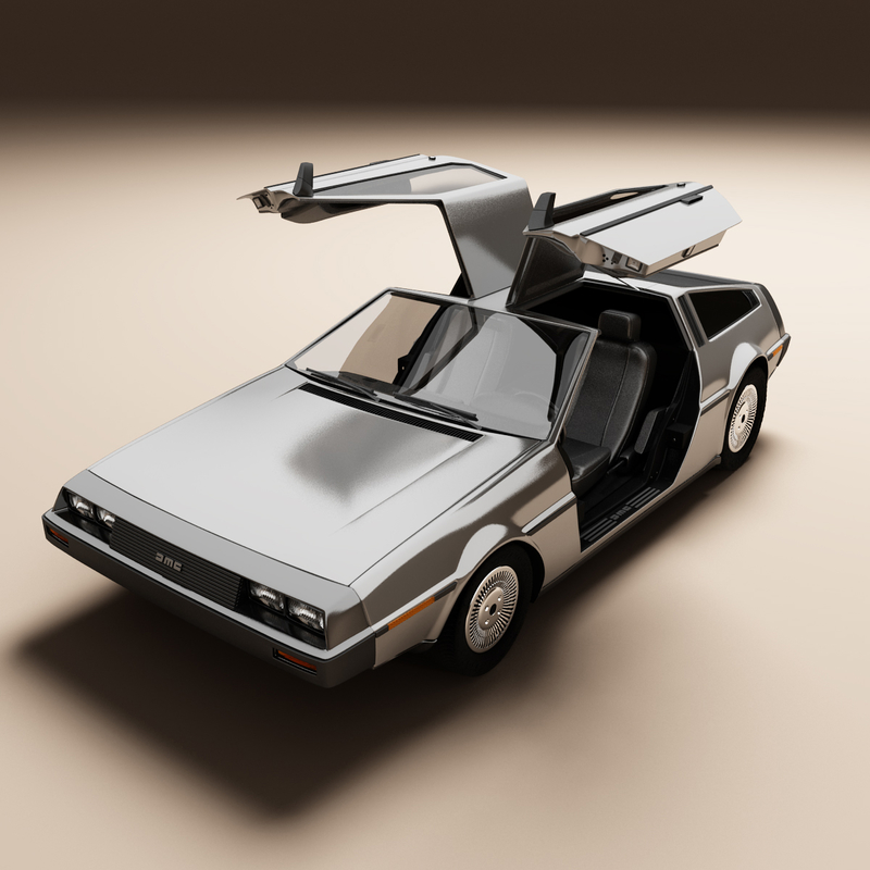 Delorean dmc 12 чертежи