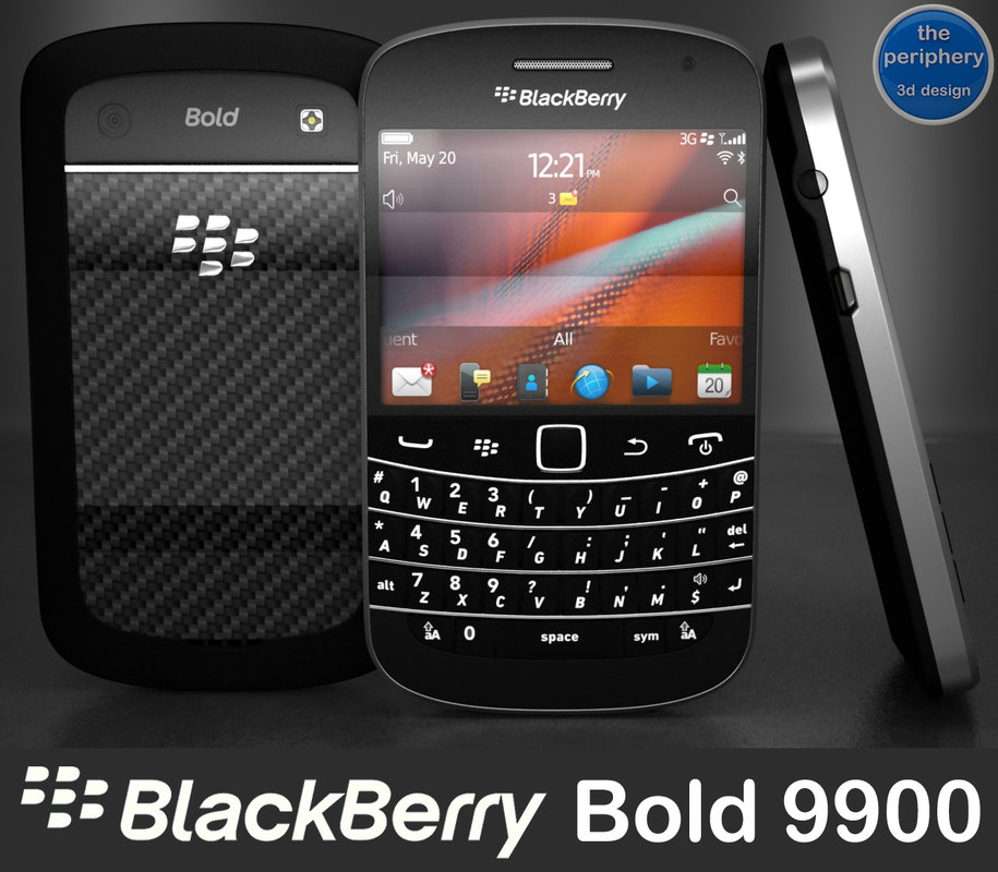 Blackberry bold 9900 smartphone