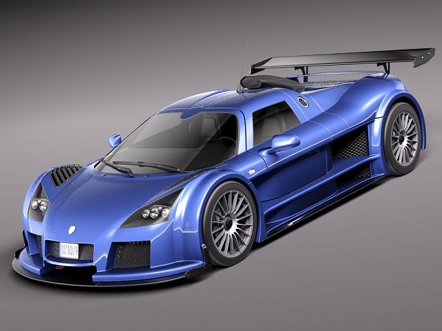 gumpert apollo sport 3d model