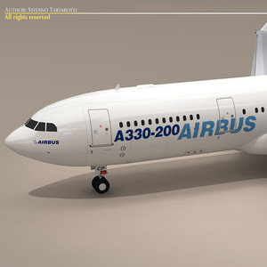 3d dxf airbus a300
