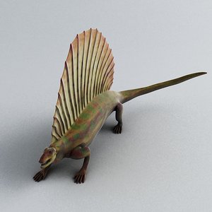 edaphosaurus 3d model