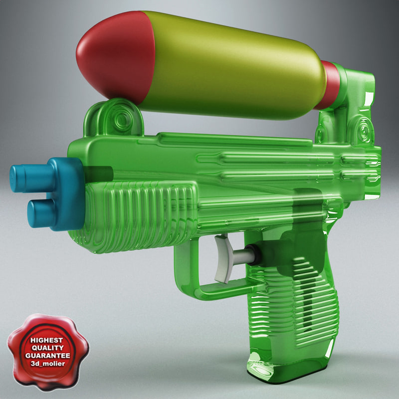 3d water gun