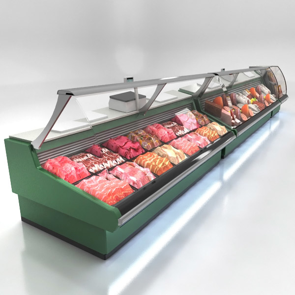 3d model deli counters
