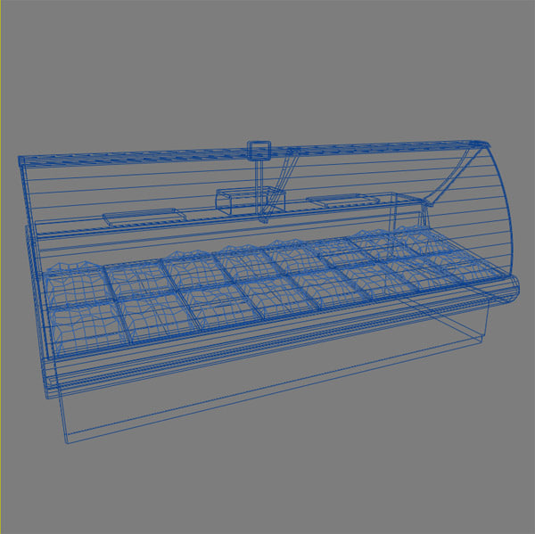 3d model deli counters