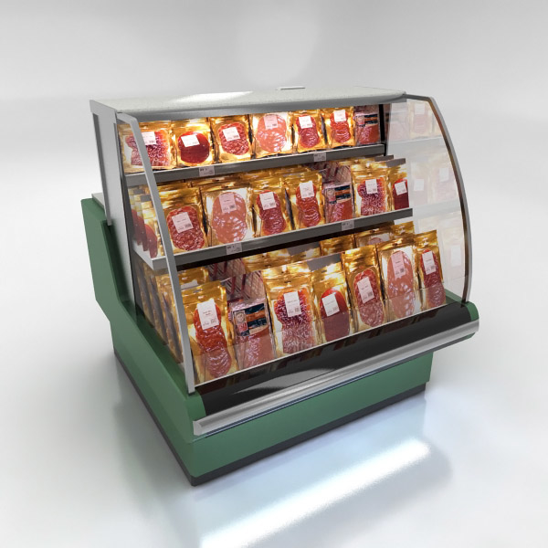 3d model deli counters