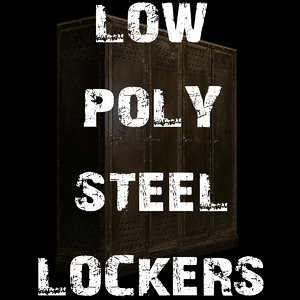 3d steel lockers model