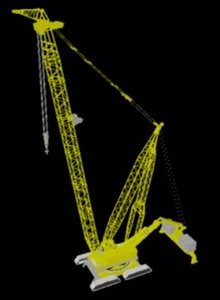 3d crane model