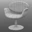 3d little tulip chair model