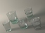 glassware glass 25 modelled lwo