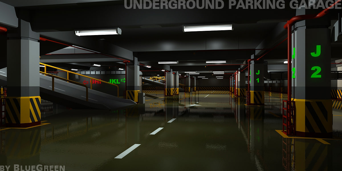 Underground Parking Garage Max, Underground Car Garage Costa Rica