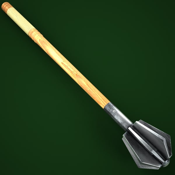 medieval maces v2 3d 3ds