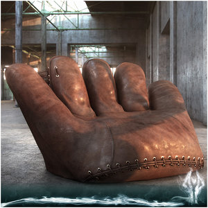 3d joe armchair model