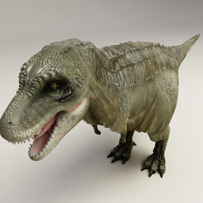 3d model dinosaurs v1