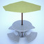 concrete picnic table umbrella max