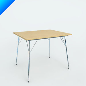 3ds max eames folding table