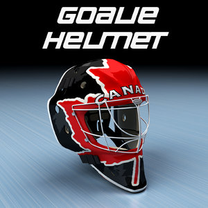3ds ice hockey goalie helmet