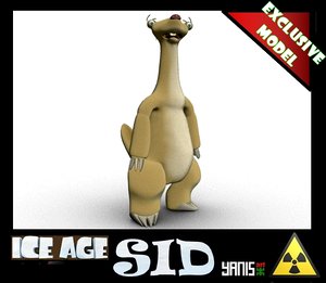 3d model of exclusive sid ice age