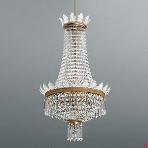 3d chandelier model