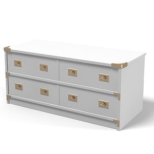 3d caroti chest drawers model