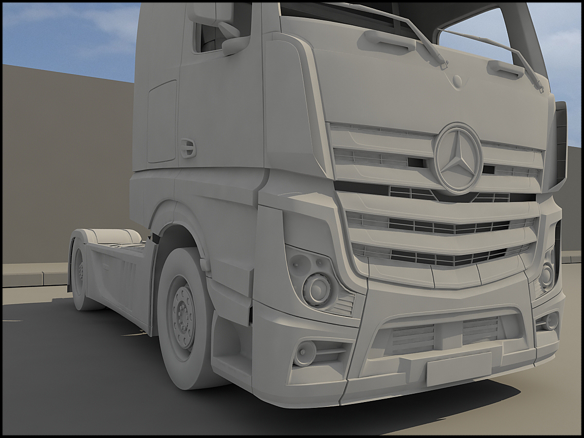 Мерседес Actros GIGASPACE