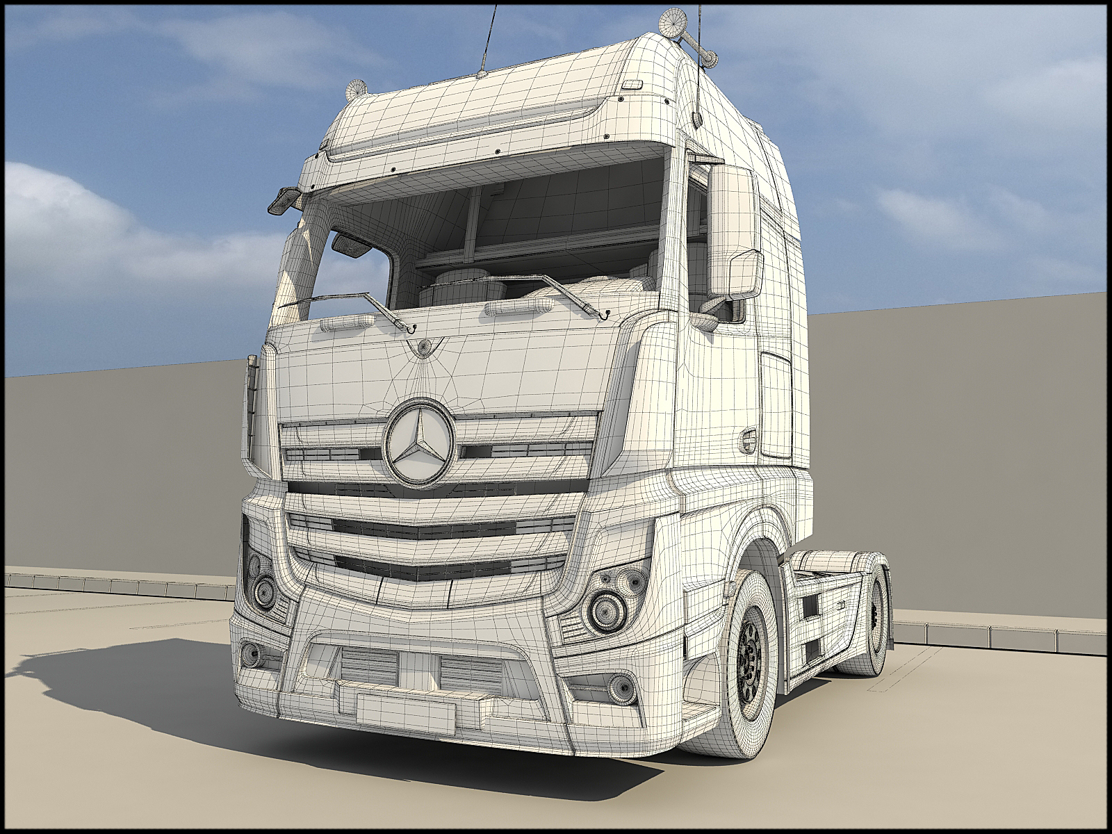 actros 3363 6x4 gigaspace