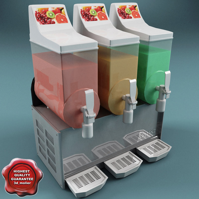 3d model cold drink dispenser v3