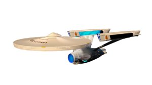 3d model uss enterprise 1701