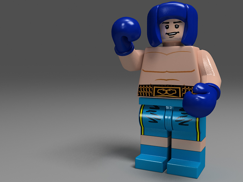 lego boxing batman