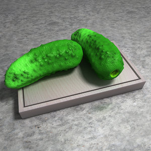 cucumber pickle c4d