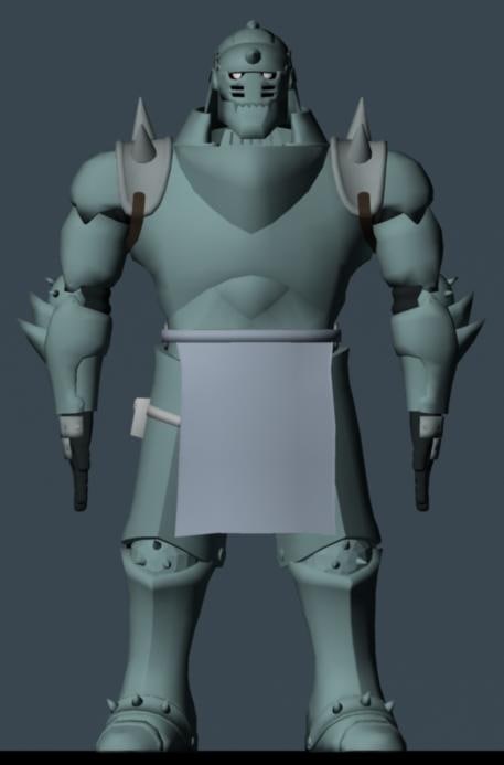 alphonse elric model kit