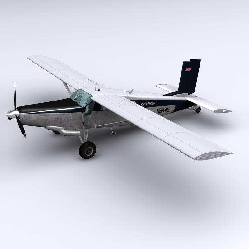 Pc 6 Aircraft Pilatus Porter 3d Model