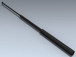 3d model expandable baton