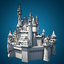fantasy castle 3d max