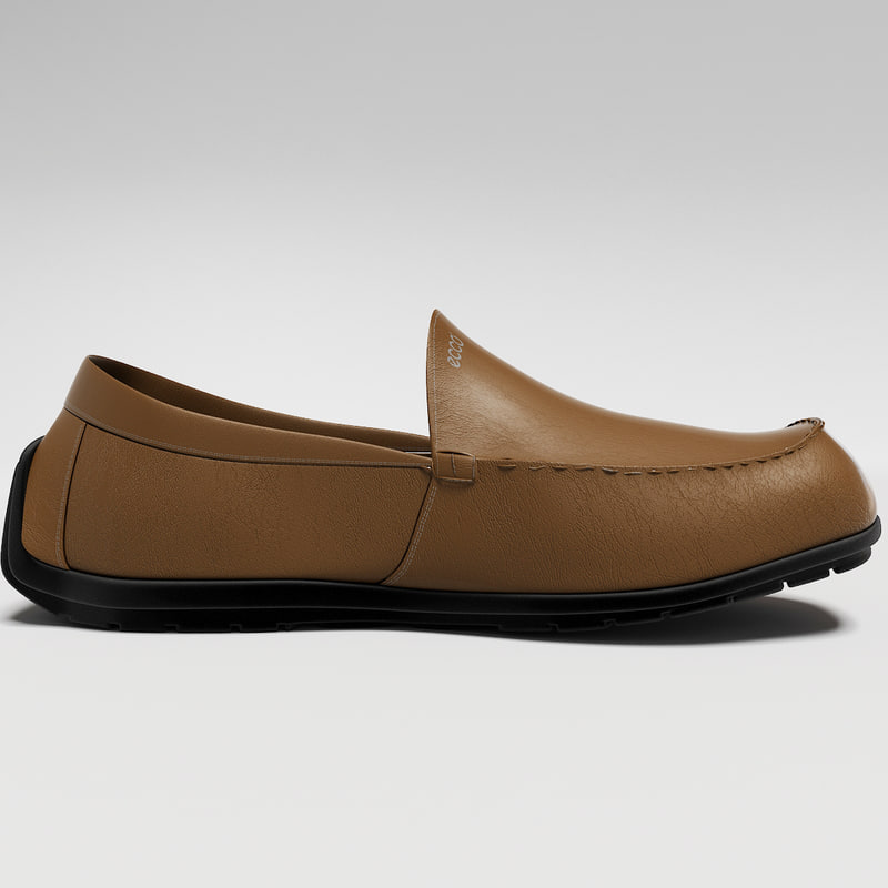 3d model ecco shoes